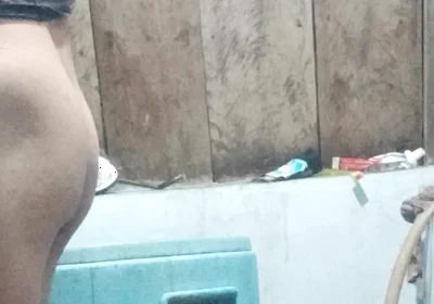 Big Dick Again Pissing in the Bathroom