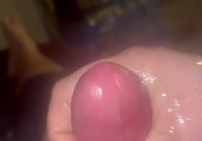 Jacking off My Six Inch Cock