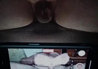 Filming a White Uncircumcised Penis Masturbation.