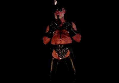 Leather Chaps, Spikes and Pipe