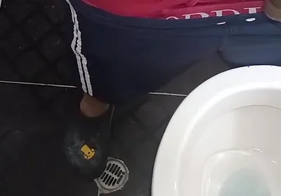 Compilation of a Lot of Urine - Uncut Cock Urinating