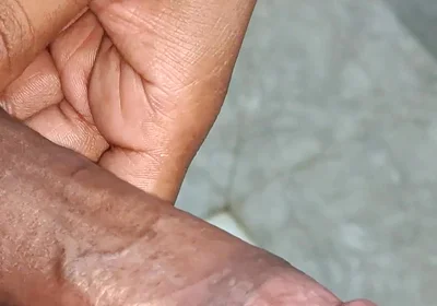 Indian Desi Boy Playing Big Cock in Bathroom