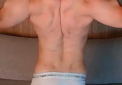 Flex. Showing off My Perfect Body