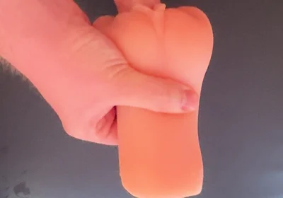 Fucking Pussy Toy and Cum Inside Creampie