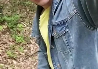 Your Boy Cumming Outdoor Hope You Enjoy It