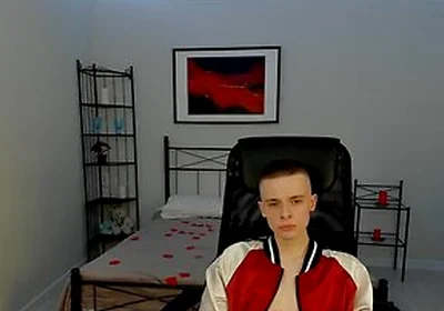 Blonde Twink Gay Masturbate With Big Dick Fuck Soo Hard