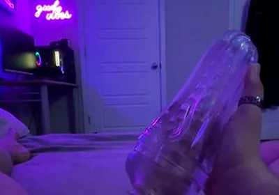 Testing Out My Brand New Toy *loud Moaning And Huge Cumshot