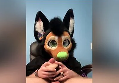 Furry Pumps Cock & Fucks A Toy Pussy