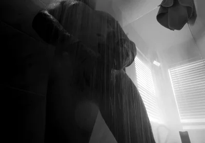 Straight Married Man Fucks Dildo in the Shower (part 1)