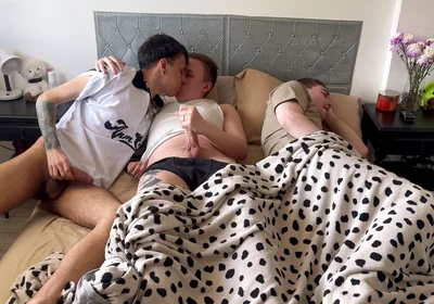 Don't Make a Noise so Your Step-brother Won't Notice! - Big Cock Tattoed Latino Twink