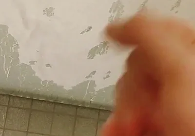 Piss and Cum on the Glass of My Shower
