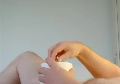 Nylonjung Fucks the Horny Toilet Paper Roll