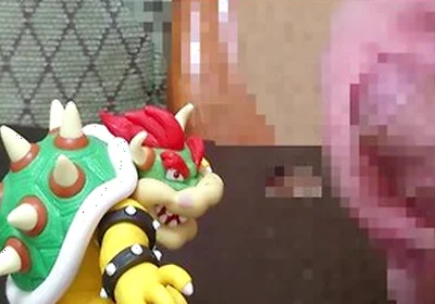 Bowser Figure Bukkake