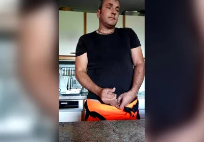 Sperm Sprayed in the Kitchen, Hot and Bothersome