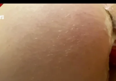 Big Dildo Sliding up My Fat Ass