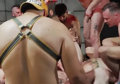 Leo Bulgari, Mateo Tomas And Jordan Fox In The Biggest Gay Orgy Of All Time - The Finale!