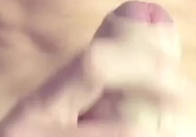 Skinny Twink Close-up: Massive Cock, Tight Hole Show & Cum Eating Finale