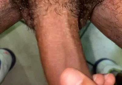 Handjob while using bel air jordans