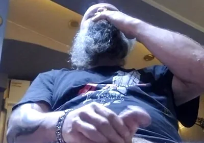 Guys Jerks Himself off