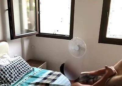 Horny Hairy Man Sneaks Jerk Off And Cums In Hotel Room