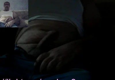 Straight Daddy Cums on Live TV