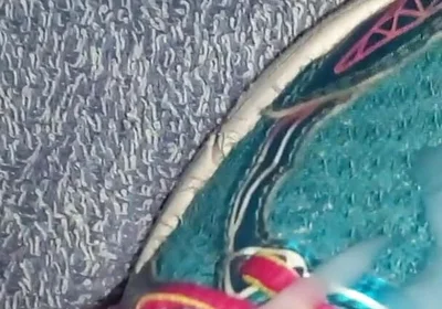 Cum on Asics Sneakes