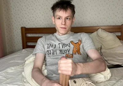 Three Days Abstinence Ends in Twink Bed Flooding