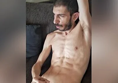 Horny Big Dick Latin Boy Cum On Chest