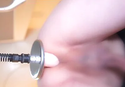 Dildo Inserted In Doggy Style, Squirting, Crossdressing Masturbation