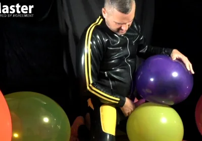 Looning Balloon Play No Pop Then Pops