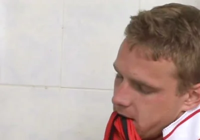 Sweaty Soccer Fuckers Take a Cum Shower