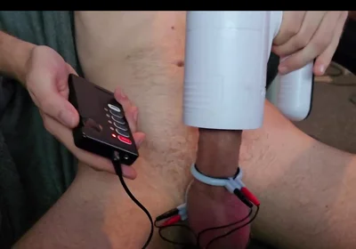 Electro Stim and Auto Blow Combo Be Sure to Like and Leave Feedback