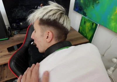 Stepdad Fucked a Cute Twink in the Mouth and Hole, Filling It with Sperm