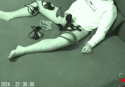 Sniffing Step-sisters Panties