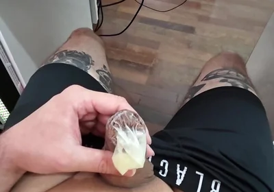 I Filled a Condom with Milk
