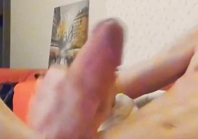 Guys Vibrator Makes Incredible Cumshot