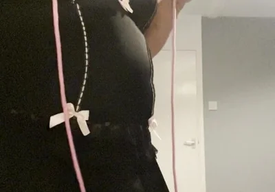 Cock and Ball Bondage with Sissyfication