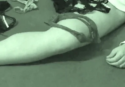 Sniffing Step-sisters Panties