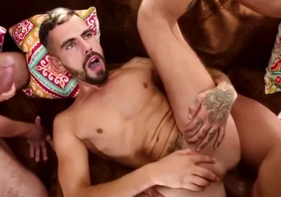 Fabulous Sex Video Homo Double Penetration Incredible Show
