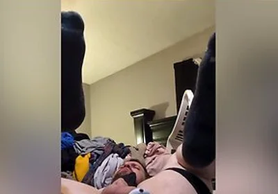 Max Playing With Thrusting Dildo