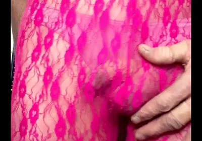 Cdmichelle Wearing Sexy Pink Legging