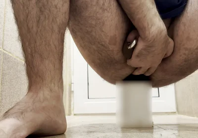 First Time Pierced Cock Anal Masturmation but Plug 6.5