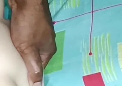 Very Horny in Tight White Doll