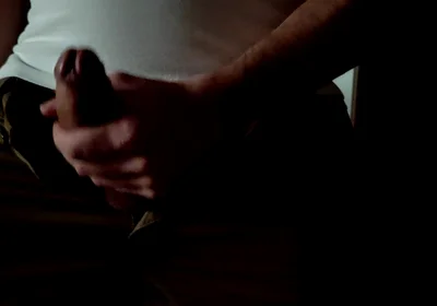 Daddy Is Shameless When He's Home Alone and Cums on His Clothes