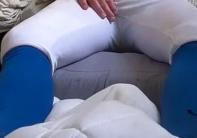 Alpha Baseball Player Jockdad87 Shoots a His Jock Cum in His Blue Gear