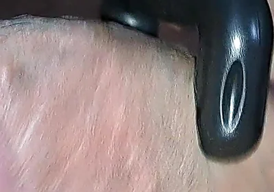 Massage Gun and Great Cumshot