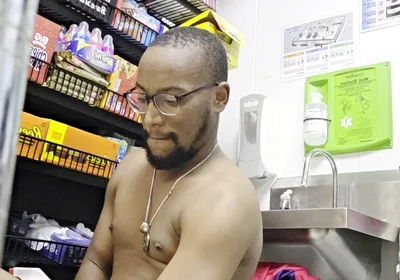 Jerking off at My Second Job
