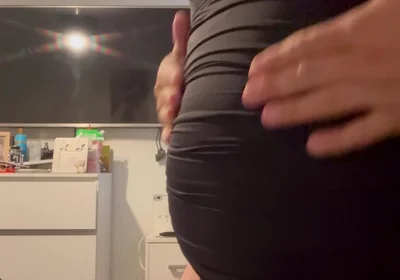 Under Clothes Crossdress with Undercover Bondage and Nipple Clamps