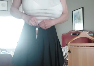 Sunday morning getting clothed