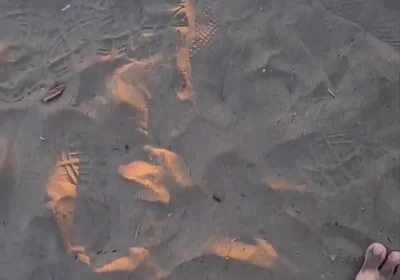 Walking Naked an Cumming in the Dunes of Maspalomas